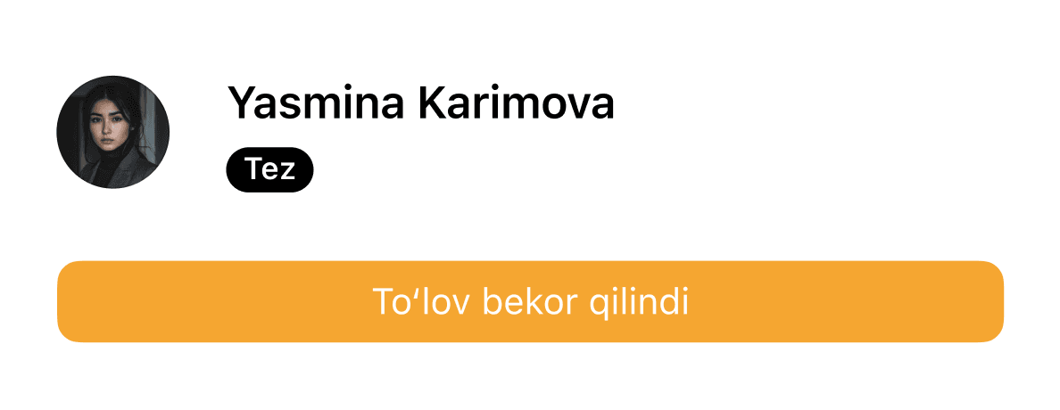 To‘lovni bekor qilish