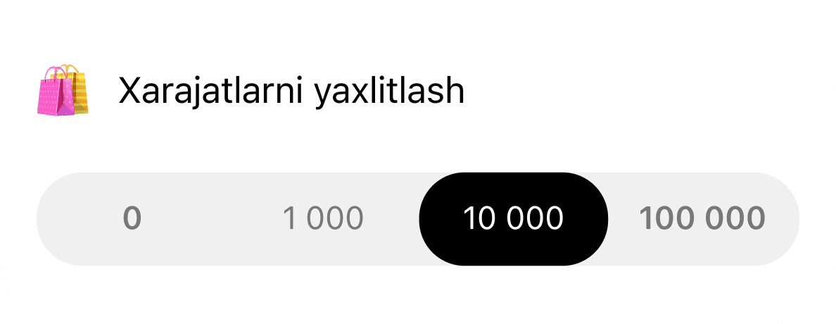 Xarajatlarni yaxlitlash